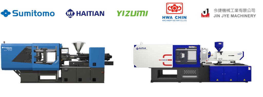 collage of different machineries